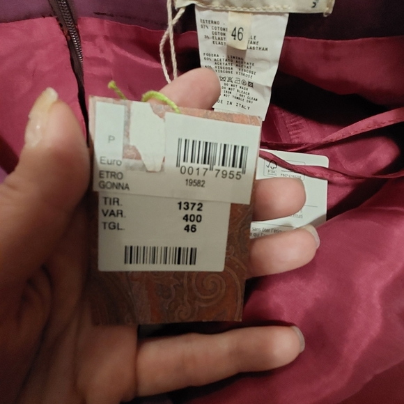 Etro skirt bnwt size  46 - Picture 4 of 4